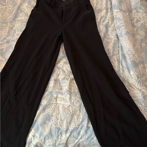 Ralph Lauren Black Wide Leg Pants